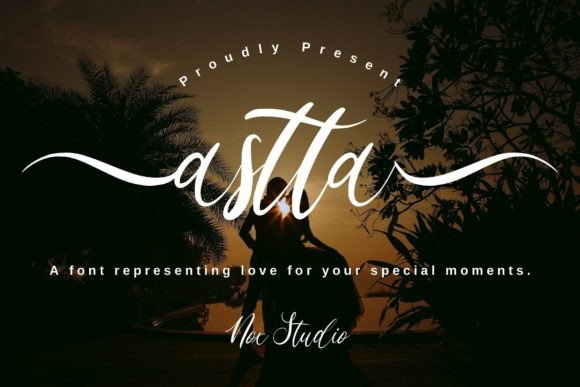 Astta Font Review: Elevating Campaign Visuals with Romantic Script