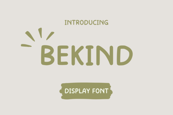 Bekind Font: Adding Playful Warmth to Editorial Design