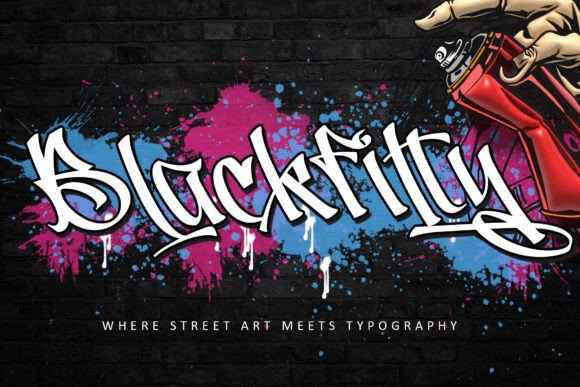 Blackfitty Font: Bold Editorial Typography
