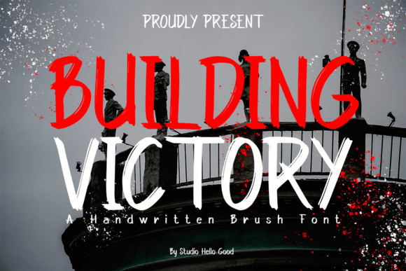 Building Victory Font: Bold Type for Gritty Crafts