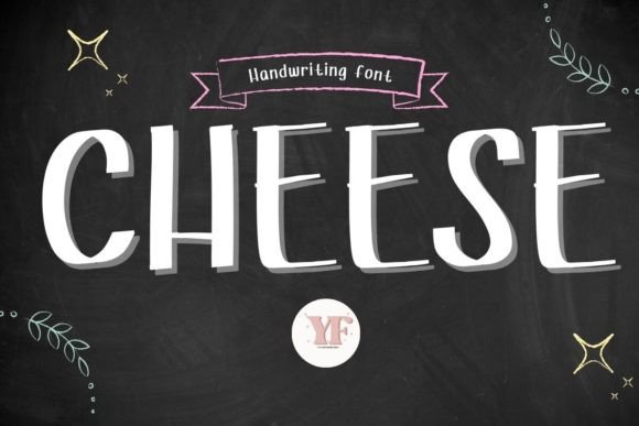 Cheese Font: Playful Handwriting for Editorial Design