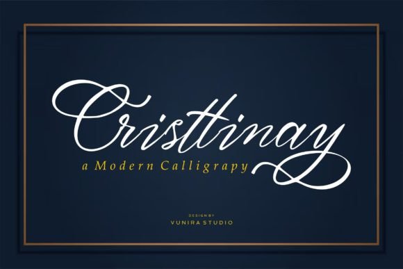 Christtinay Font Review: Elegant Script for Web Design