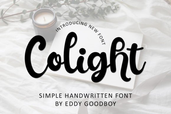 Colight Font Review: Elegant Script for Brand Identity