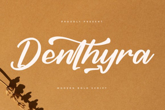 Denthyra Font: Elevating Editorial Design with Elegant Script