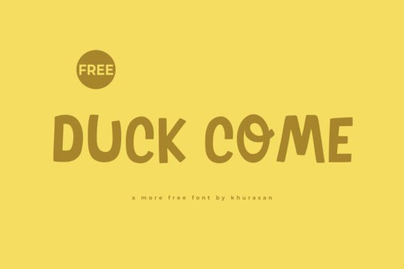 Duck Come Font Review: A Modern Script for Branding