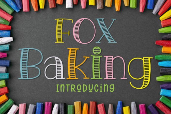 Fox Baking Font: A Playful Typeface for Editorial Design
