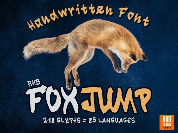 Foxjump Font: Adding Rebel Charm to Brand Design