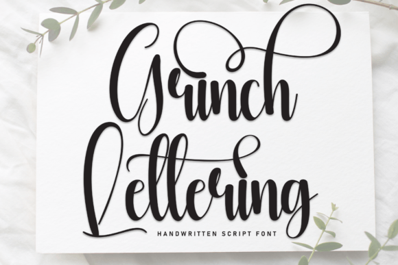 Grinch Lettering Font: Elevating Digital Brand Layouts