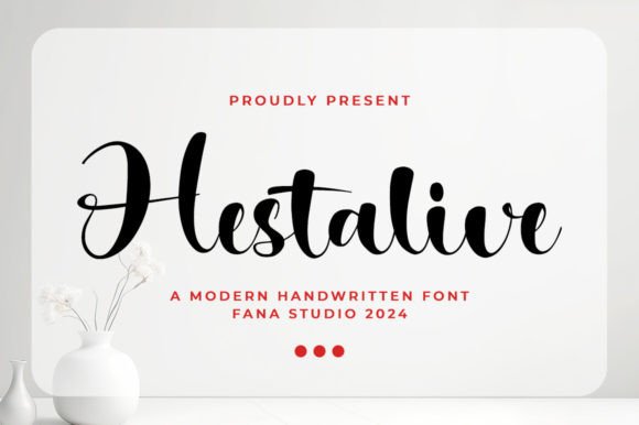 Hestalive Font: Elevate Digital Campaigns with Elegant Script