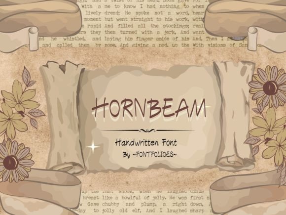 Hornbeam Font: Bold Handwriting for Campaign Visuals