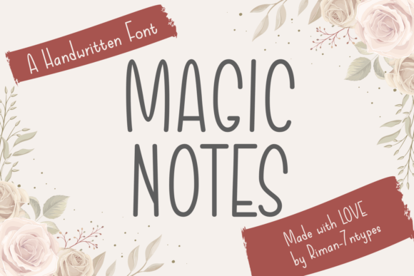 Magic Notes Font Review: Hand-Drawn Charm for Modern Branding