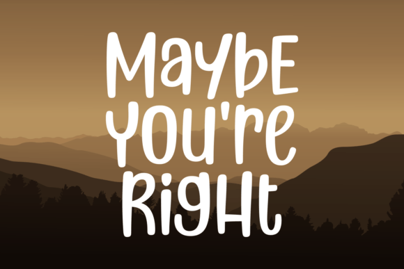 Maybe You're Right Font: A Web Design Review