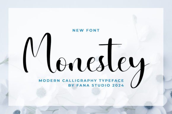 Monestey Font: Elevating Handmade Labels & Invites