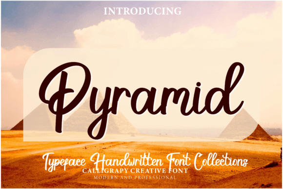 Pyramid Font: Authentic Handwritten Script for Business Branding