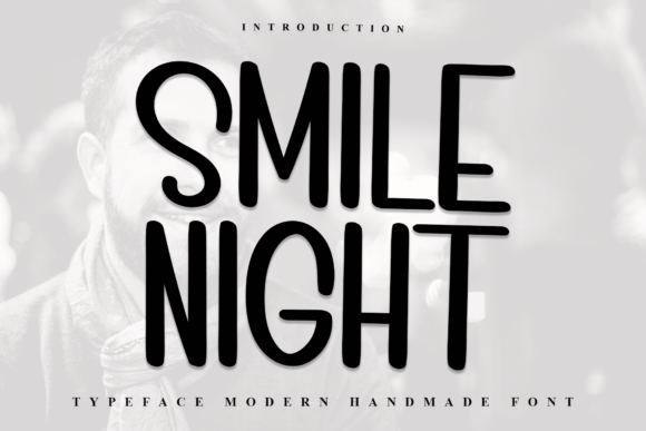 Smile Night Font: Elegant Script for Editorial Design