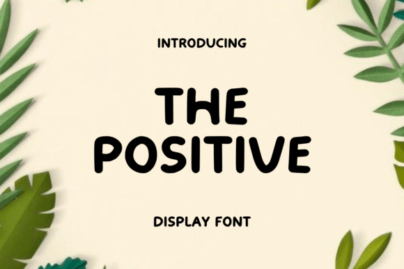 The Positive Font: Adding Playful Handwritten Charm to Web Layouts