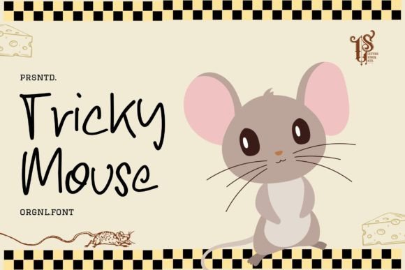 Tricky Mouse Font: Retro Charm for Modern Campaigns
