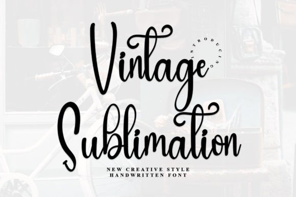 Vintage Sublimation Font: A Campaign Design Review